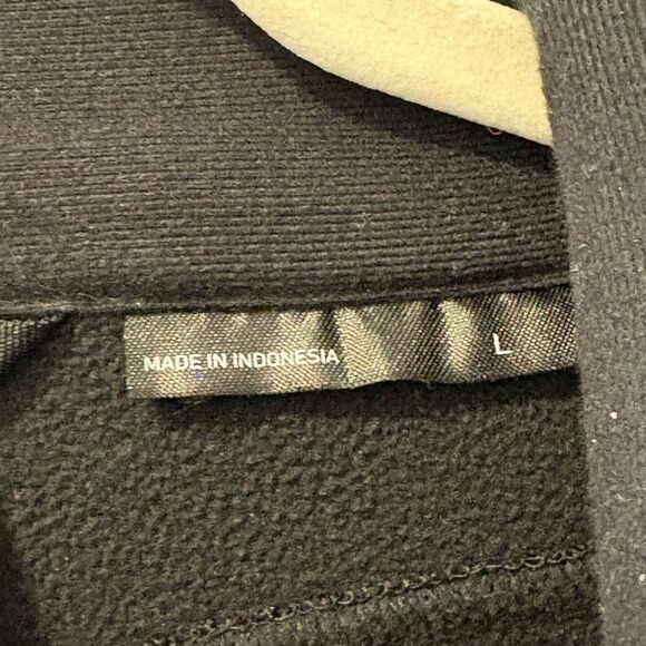 Spyder Bandit 1/2 Zip Black Pullover with Logo Size Large - Picture 4 of 6